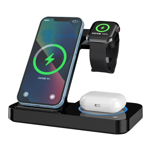 3 in1 Wireless Charger Holder